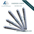 Hot feed rubber screw and barrel for extrude machine